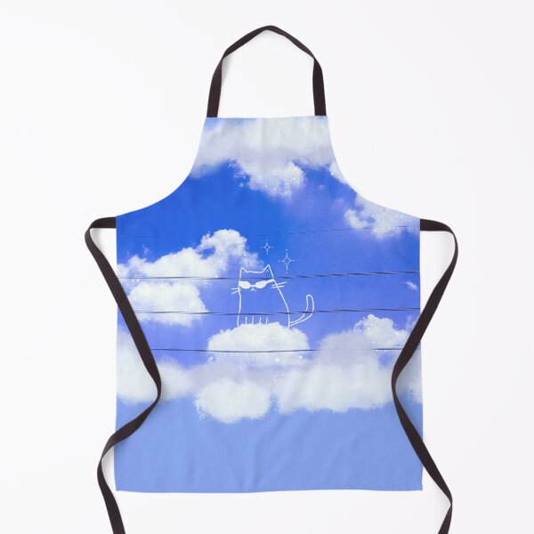 Item preview, Little cat riding a cloud designed and sold by Theeranat.