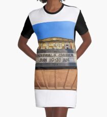 Crosswalk Church Graphic T-Shirt Dress