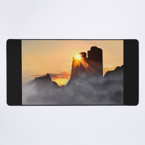 Item preview, Scarborough Castle at Sunrise designed and sold by Alisonchambers2.