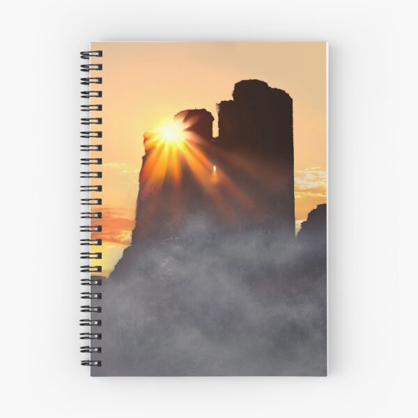 Item preview, Scarborough Castle at Sunrise designed and sold by Alisonchambers2.