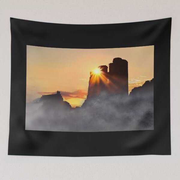 Item preview, Scarborough Castle at Sunrise designed and sold by Alisonchambers2.