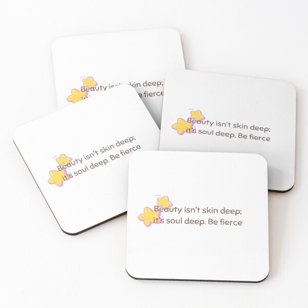 Item preview, Beauty isn't skin deep; it's soul deep. Be fierce. designed and sold by diahsariw.