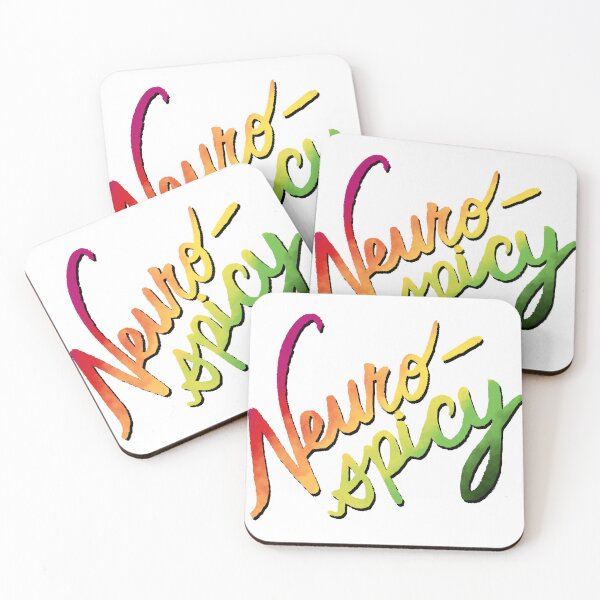 Item preview, Neuro-Spicy (Gradient Text) designed and sold by JillPillDesign.