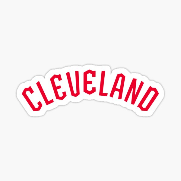 NEW CLEVELAND GUARDIANS CAUCASIANS MLB RETRO VINTAGE LOOKING LOGO STICKERS  (5)