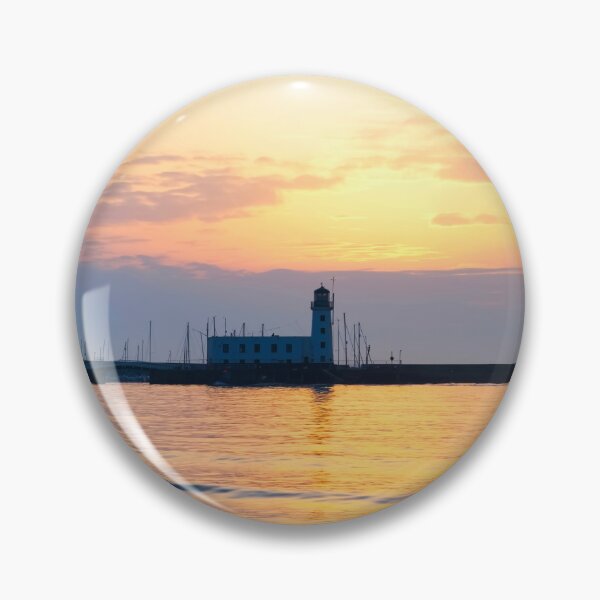 Item preview, Scarborough Lighthouse at Sunrise designed and sold by Alisonchambers2.