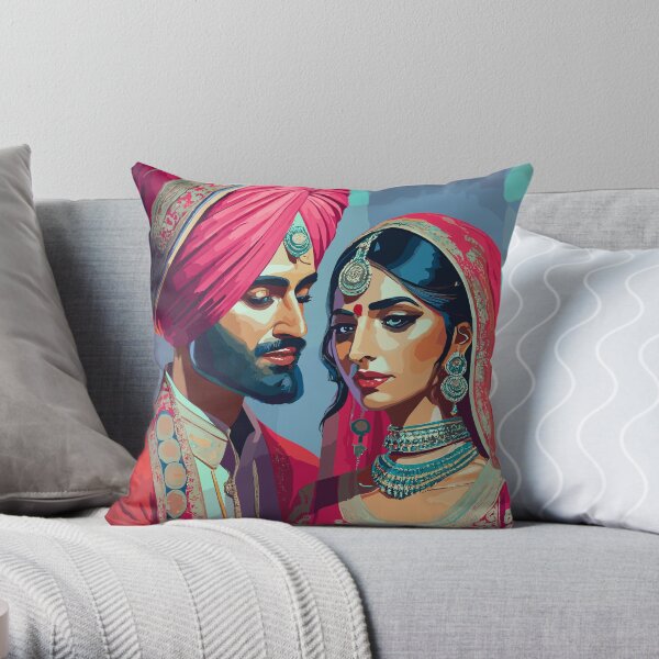 Wedding throw hot sale pillows