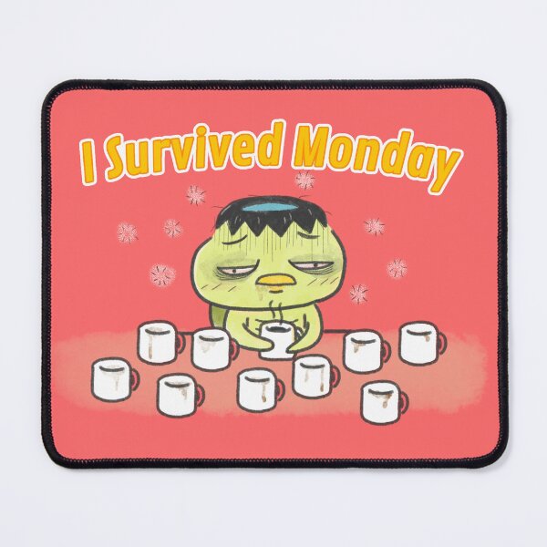 Item preview, Kappa Yokai drinking coffee and survived Monday. designed and sold by OzzyMac.