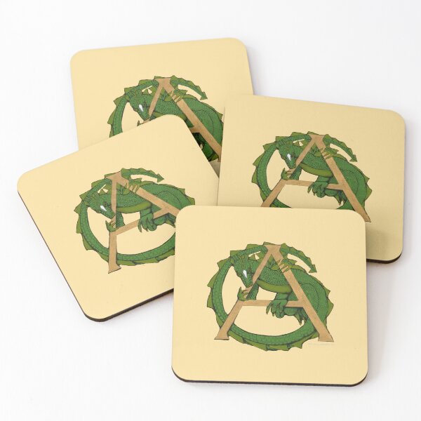 Item preview, Green Dragon Letter A 2023 designed and sold by Donnahuntriss.