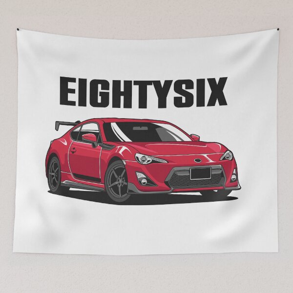 Item preview, Red GT86 designed and sold by squeal tires.