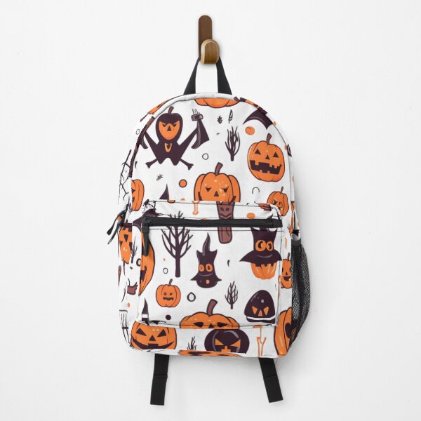 Item preview, design for halloween bags for candy and objects designed and sold by Stickerlion.
