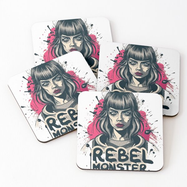Item preview, Rebel Monster girl 2 designed and sold by luizartemove.