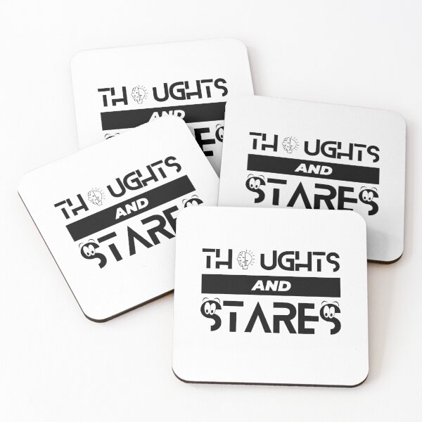Item preview, thoughts and stares funny  designed and sold by ArtisticAblaze.