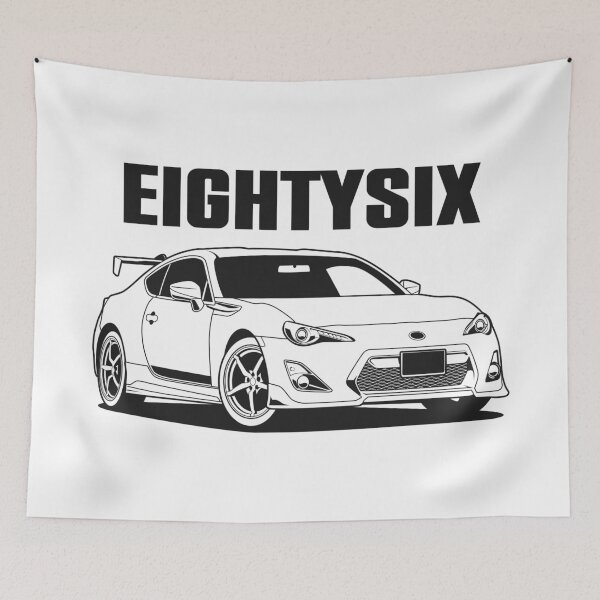 Item preview, GT86 Monochrome designed and sold by squeal tires.