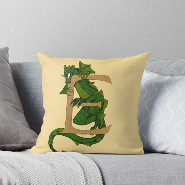Item preview, Green Dragon Letter E 2023 designed and sold by Donnahuntriss.