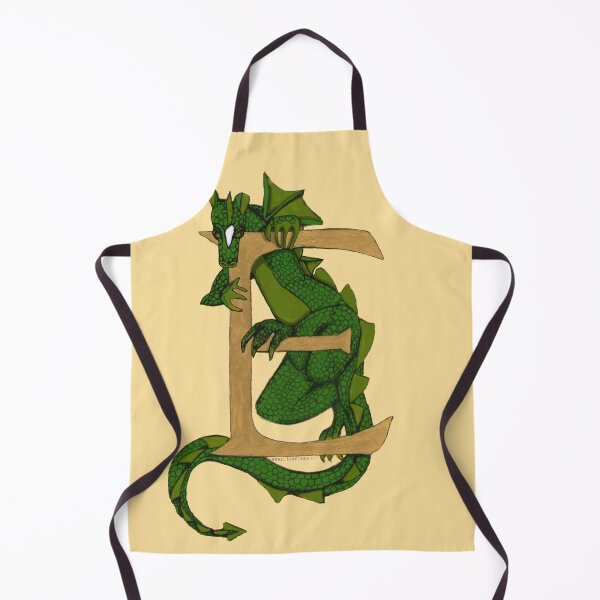 Item preview, Green Dragon Letter E 2023 designed and sold by Donnahuntriss.
