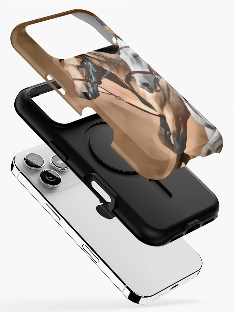 Thumbnail 2 of 4, iPhone Case, BARREL RACING, HORSE RIDING, RODEO EVENTS designed and sold by Barbara Jean Photo Art And Design.
