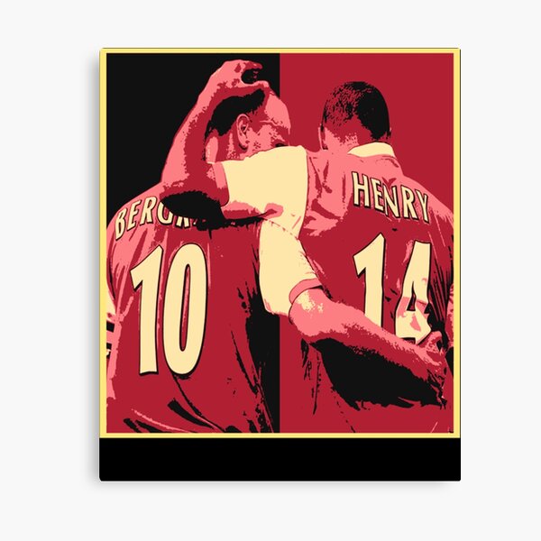 Tomorrow sunny Soccer Arsenal Thierry Henry Football Poster Art Wall  Pictures for Living Room in Canvas Fabric Cloth Print