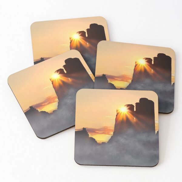 Item preview, Scarborough Castle at Sunrise designed and sold by Alisonchambers2.