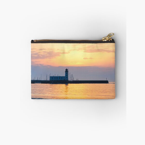 Item preview, Scarborough Lighthouse at Sunrise designed and sold by Alisonchambers2.