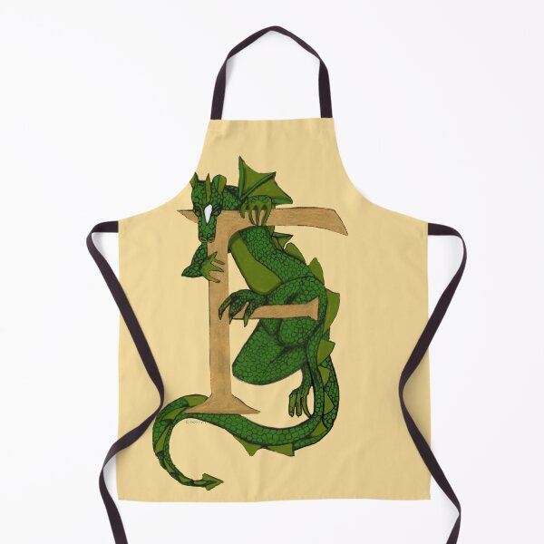 Item preview, Green Dragon Letter F 2023 designed and sold by Donnahuntriss.