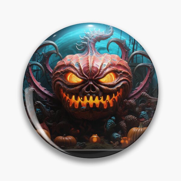 Item preview, Cosmic Horror Halloween Pumpkin designed and sold by CosmicBlesedEye.