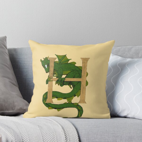 Item preview, Green Dragon Letter H 2023 designed and sold by Donnahuntriss.