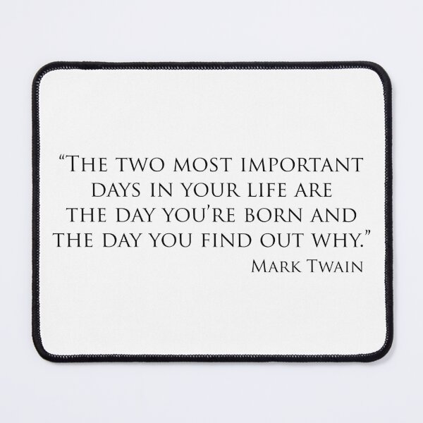 Item preview, The two most important days in your life designed and sold by Arcano22.