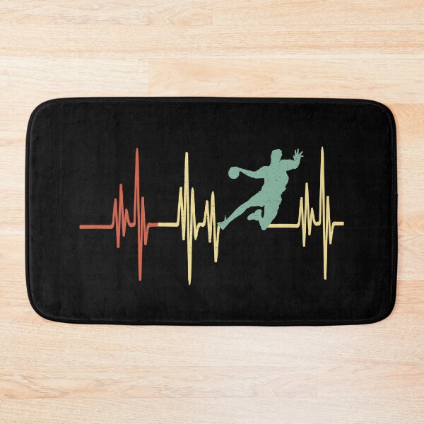 Item preview, Heart Beating Handball Vintage Style Sports Handball Lovers Gift designed and sold by YAHIA-14.