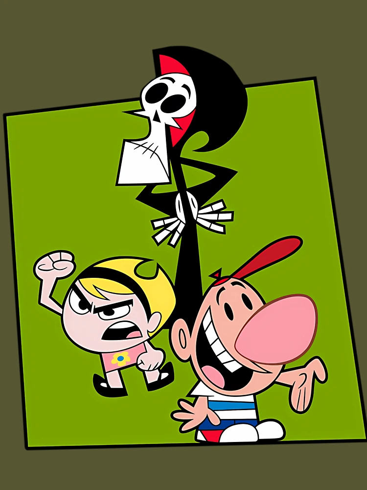 As Terríveis Aventuras De Billy E Mandy, Camiseta 100% Algodão As