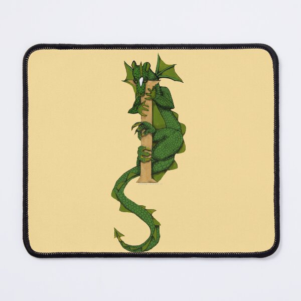 Item preview, Green Dragon Letter I 2023 designed and sold by Donnahuntriss.