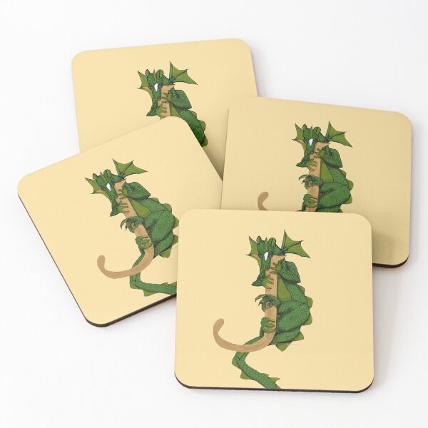 Item preview, Green Dragon Letter J 2023 designed and sold by Donnahuntriss.