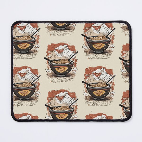 Item preview, Kawaii Ramen Mountains - Noodles and Peaks designed and sold by ThePrism.