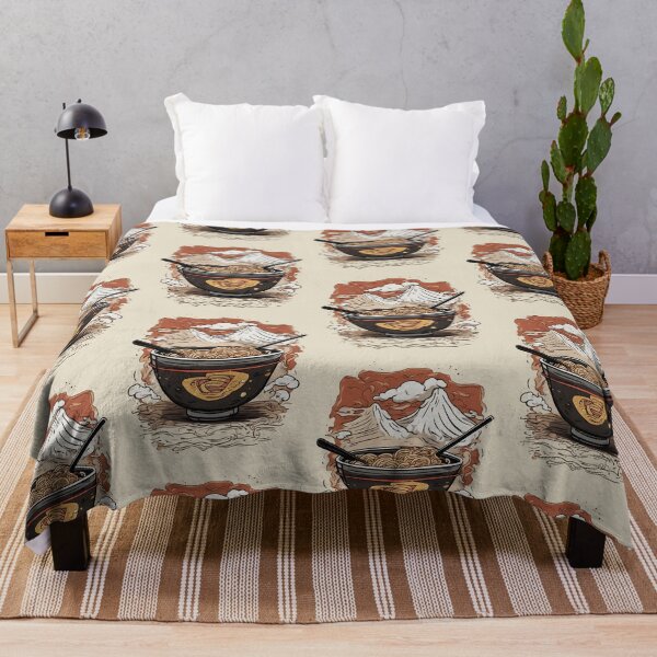 Item preview, Kawaii Ramen Mountains - Noodles and Peaks designed and sold by ThePrism.