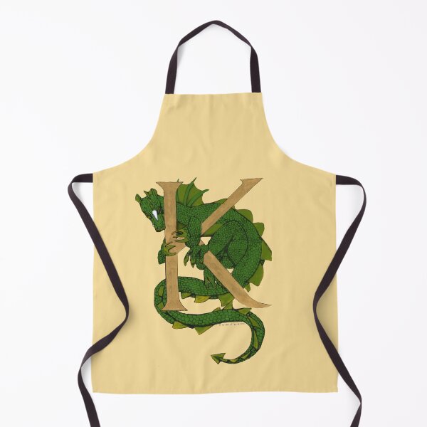 Item preview, Green Dragon Letter K 2023 designed and sold by Donnahuntriss.