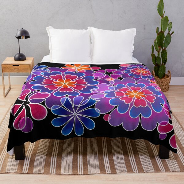 Item preview, Retro Psychedelic Flower Dream Art designed and sold by Alondra.