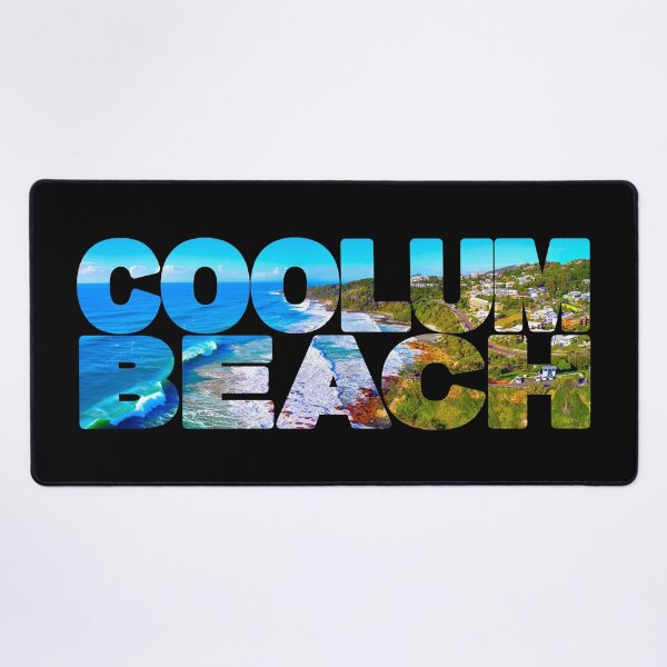 Item preview, COOLUM BEACH - Helicopter View Three Bays designed and sold by Adam Gormley.