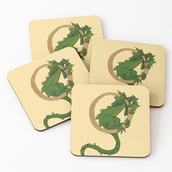 Item preview, Green Dragon Letter O 2023 designed and sold by Donnahuntriss.