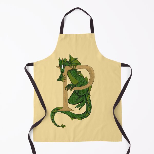 Item preview, Green Dragon Letter P 2023 designed and sold by Donnahuntriss.