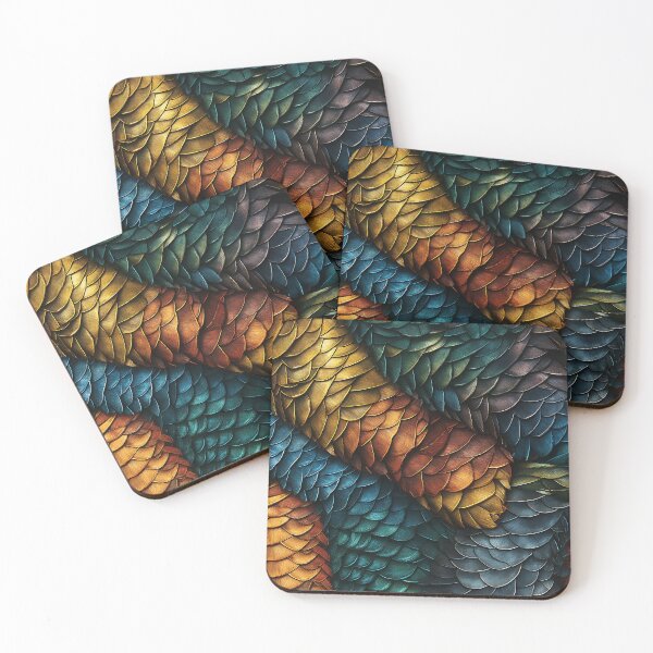 Item preview, Fish Animal Skins seamless pattern designed and sold by Piyakan.