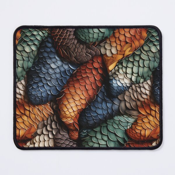 Item preview, Fish Animal Skins seamless pattern designed and sold by Piyakan.