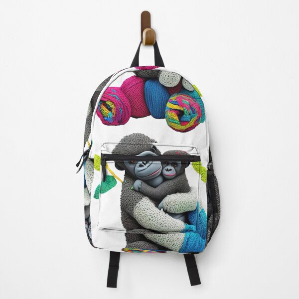 Item preview, A mother and a gorilla hug each other until they are envious. designed and sold by Natcharee.