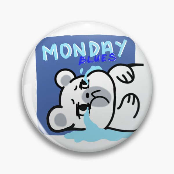 Item preview, Monday Blues - Sad bear designed and sold by charsheee.