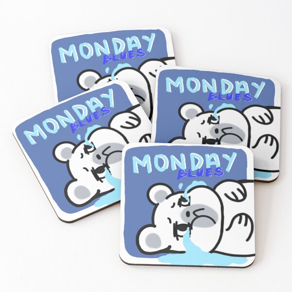 Item preview, Monday Blues - Sad bear designed and sold by charsheee.