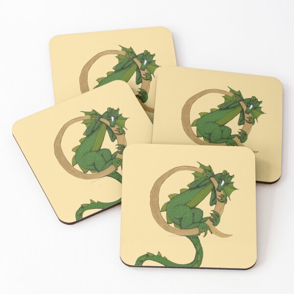 Item preview, Green Dragon Letter Q 2023 designed and sold by Donnahuntriss.
