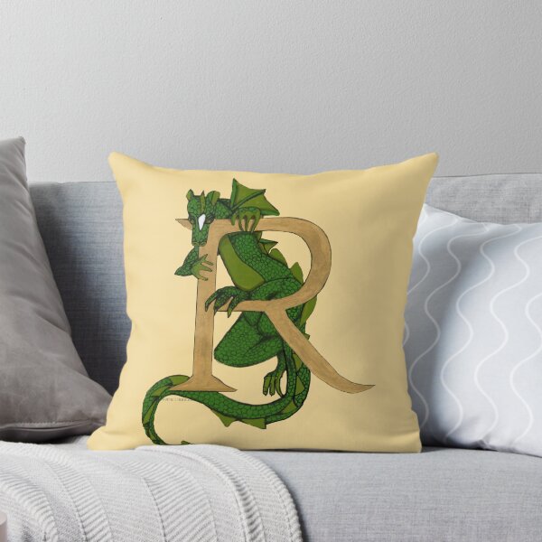 Item preview, Green Dragon Letter R 2023 designed and sold by Donnahuntriss.