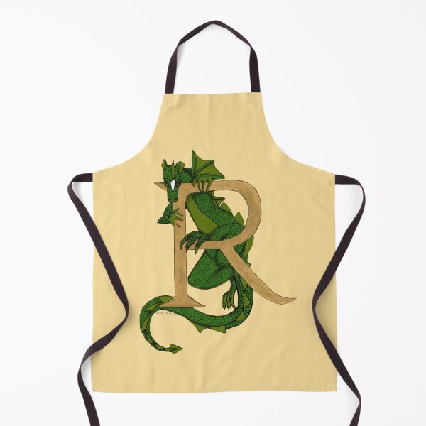 Item preview, Green Dragon Letter R 2023 designed and sold by Donnahuntriss.