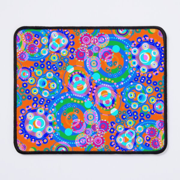 Item preview, Psychedelic Trippy Colorful Circle Pattern designed and sold by Alondra.