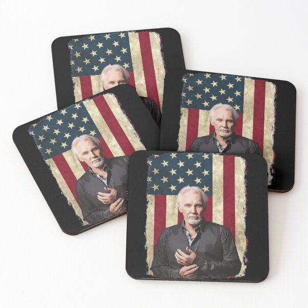 Item preview, Vintage American Flag Kenny Rogers Legend designed and sold by Fashionslawren.