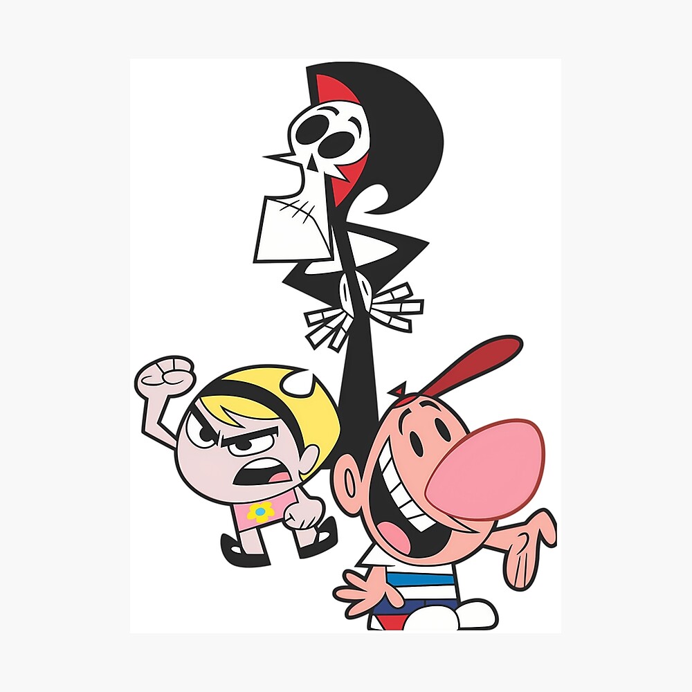 Póster for Sale con la obra «Las sombrías aventuras de Billy y Mandy» de  JuneClothesA | Redbubble