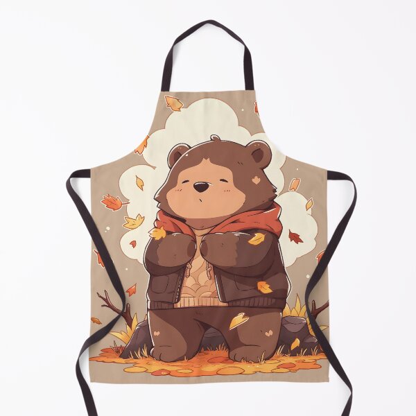 Item preview, Chill Brown Bear in Mocha Brown Jacket designed and sold by InkedBeasts.